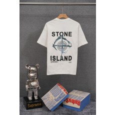 스톤아일랜드 기본형 중량감 순면 반팔 티셔츠 001-215865