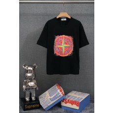 스톤아일랜드 기본형 중량감 순면 반팔 티셔츠 001-215891