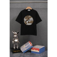 스톤아일랜드 기본형 중량감 순면 반팔 티셔츠 001-215893