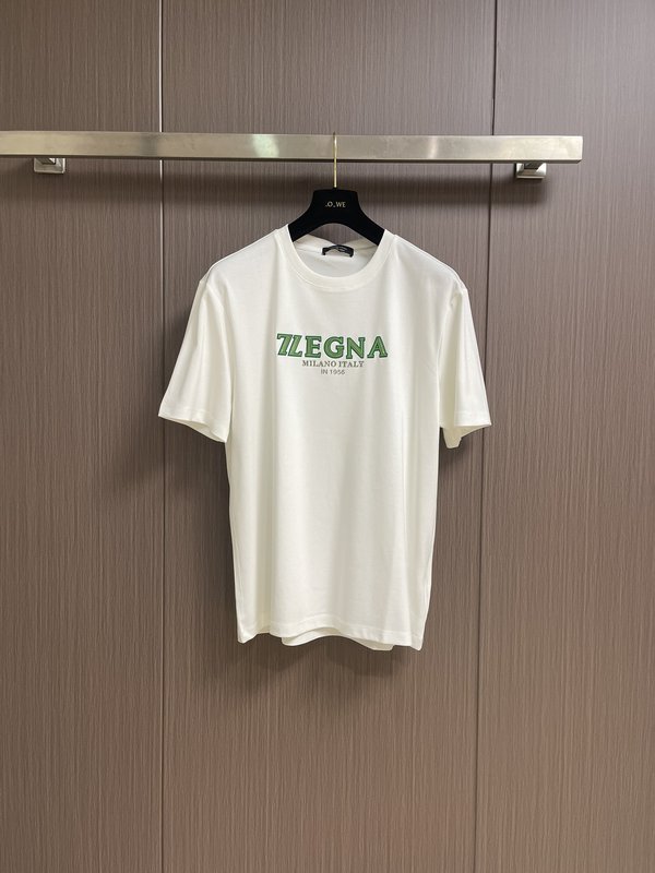 제냐 남성 라운드넥 반팔 티셔츠 001-215960