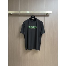 제냐 남성 라운드넥 반팔 티셔츠 001-215971