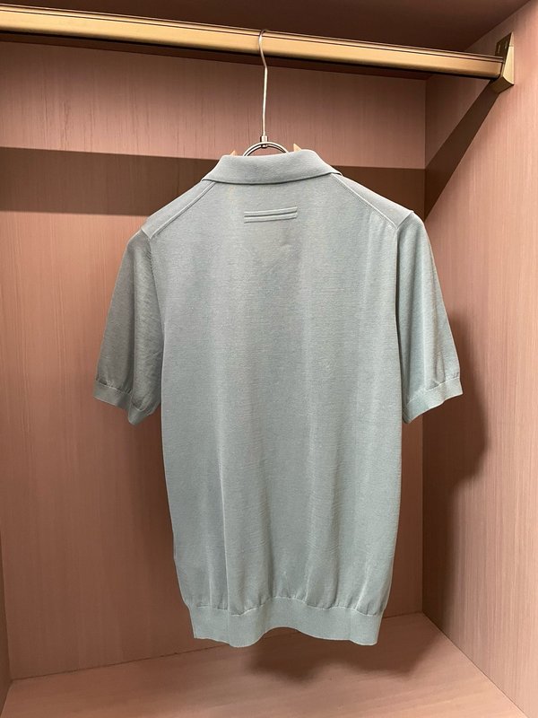제냐 남성 반팔 폴로 니트 001-215981
