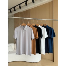 제니아 실크 혼방 폴로 셔츠 반팔 티셔츠 001-215986