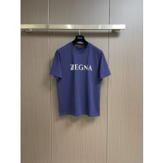 제냐 스프링 스트레치 슬림 피트 반팔 티셔츠 001-216006