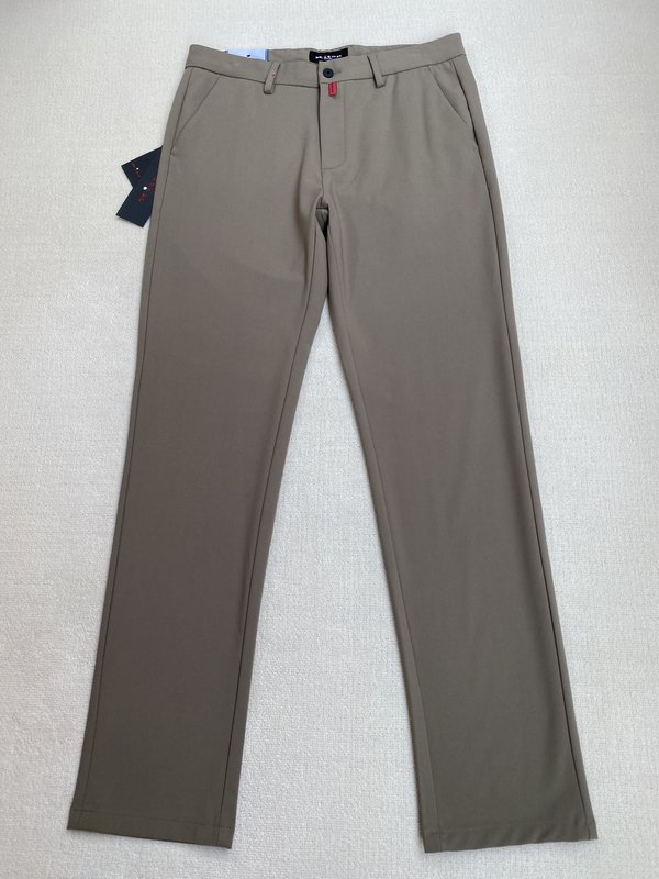 Kiton 남성 비즈니스 캐주얼 슬랙스 001-216034