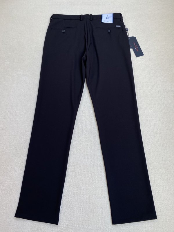 Kiton 남성 비즈니스 캐주얼 슬랙스 001-216034