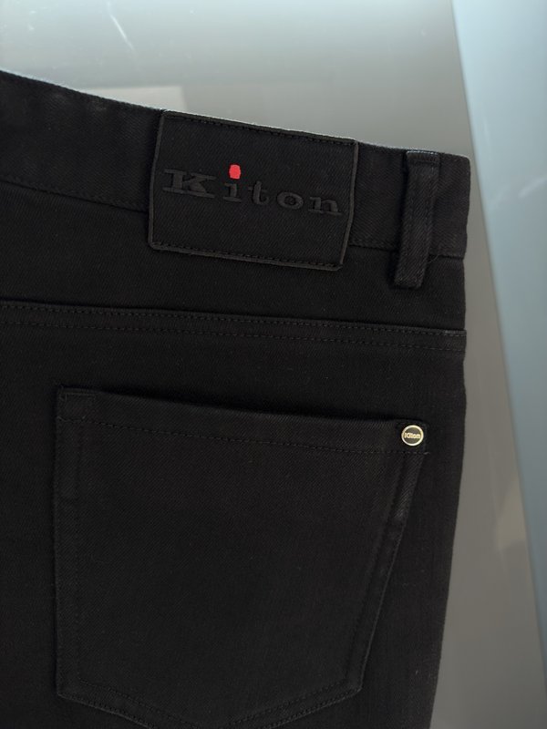 Kiton 남성 기모 캐주얼 슬랙스 001-216044