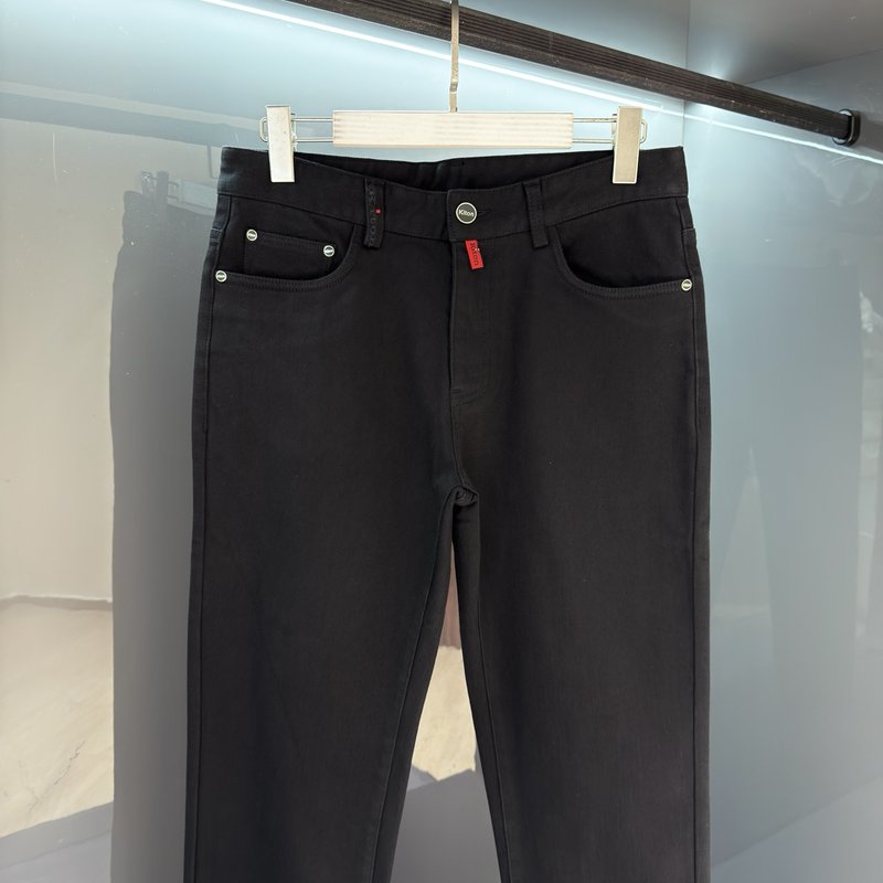 Kiton 남성 기모 캐주얼 슬랙스 001-216044
