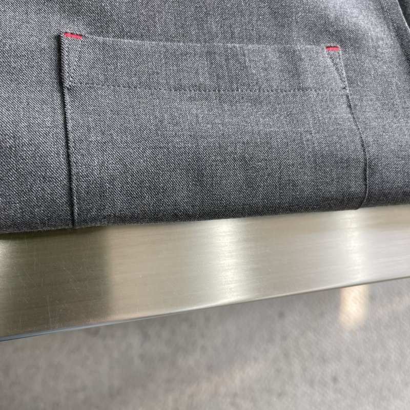 Kiton 남성 텐셀 코튼 칼라 롱슬리브 셔츠 001-216049