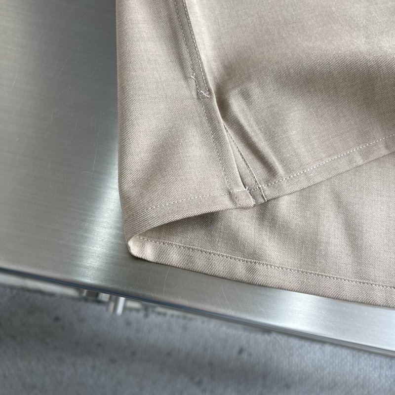 Kiton 남성 텐셀 코튼 라펠 긴팔 셔츠 001-216050