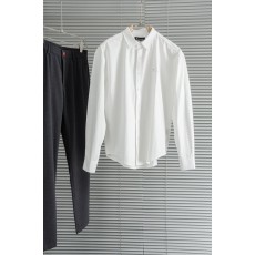 남성 옥스포드 롱슬리브 셔츠 비즈니스 캐주얼 001-216055