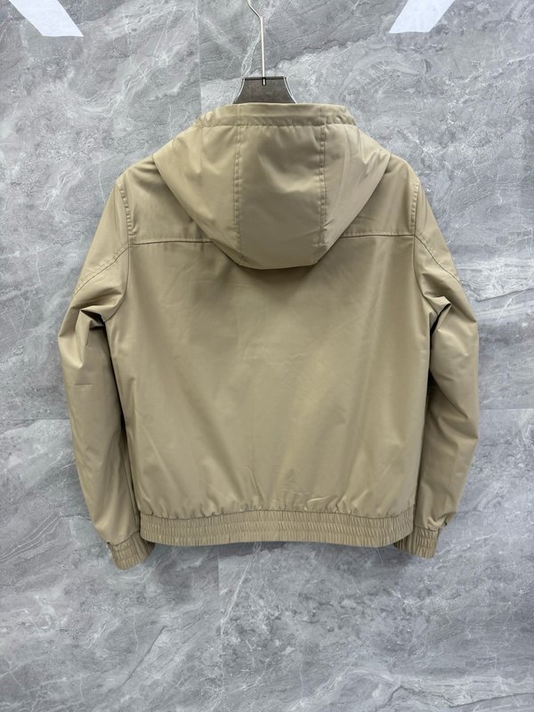 Kiton 후드 패딩 숏 자켓 아우터 001-216057