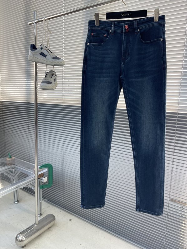 키톤 남성용 수입 원단 스트레치 데님 팬츠 001-216058