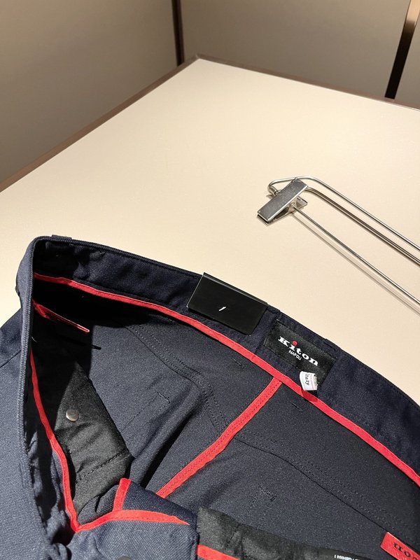 Kiton 남성 프리미엄 슬림 핏 캐주얼 팬츠 001-216073