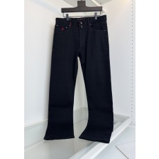 Kiton 남성 비즈니스 캐주얼 슬림핏 데님 팬츠 001-216075