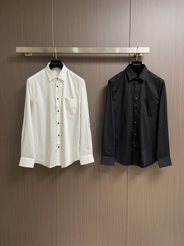 Kiton 단색 긴팔 셔츠 001-216082