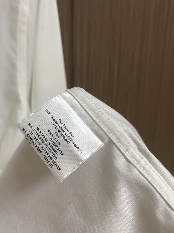 Kiton 단색 긴팔 셔츠 001-216082
