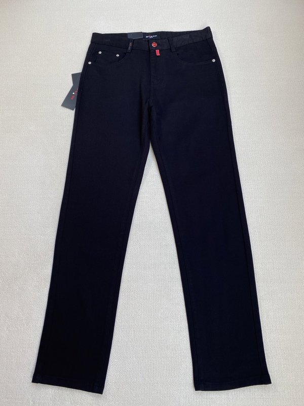 Kiton 남성 비즈니스 캐주얼 치노 팬츠 001-216083