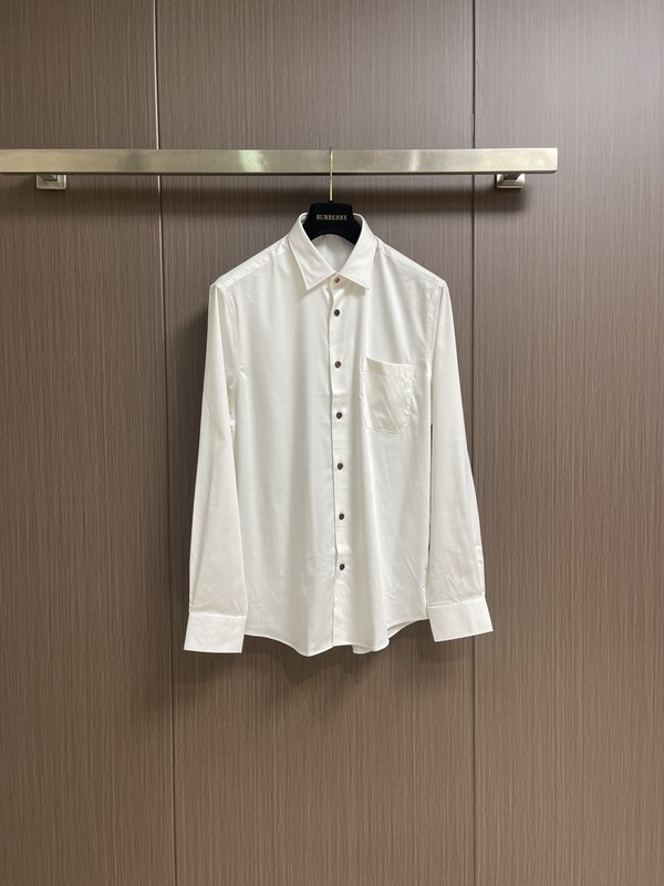 Kiton 단색 긴팔 셔츠 001-216082