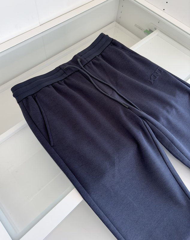 Kiton 도시 시리즈 고무줄 허리 스트레이트 캐주얼 001-216085