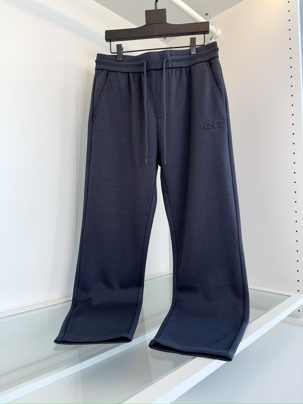 Kiton 도시 시리즈 고무줄 허리 스트레이트 캐주얼 001-216085