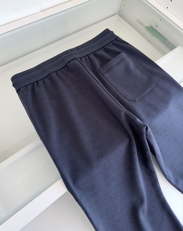 Kiton 도시 시리즈 고무줄 허리 스트레이트 캐주얼 001-216085