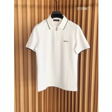 키톤 울 더블 페이스 피케 하프 집업 폴로 셔츠 001-216129