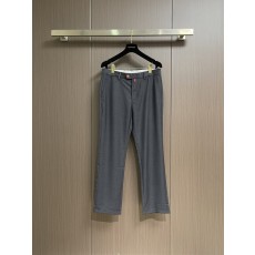 Kiton 빈티지 캐주얼 슬림핏 남성 정장 바지 001-216138