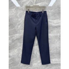Kiton 남성 자수 로고 심플 캐주얼 정장 바지 001-216142