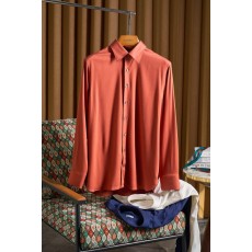Kiton 울 혼방 남성 비즈니스 셔츠 001-216149