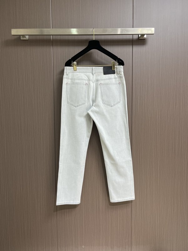 Kiton 남성 스트레이트 진 001-216157