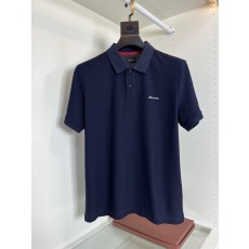 Kiton 남성 반팔 폴로 셔츠 자수 포인트 001-216159