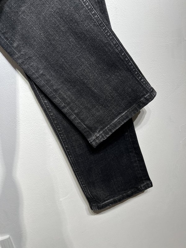 Kiton 미니멀 스타일 신축성 슬림 진 001-216164