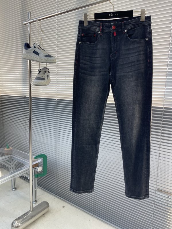 Kiton 남성 수입 원단 스트레치 데님 팬츠 001-216166