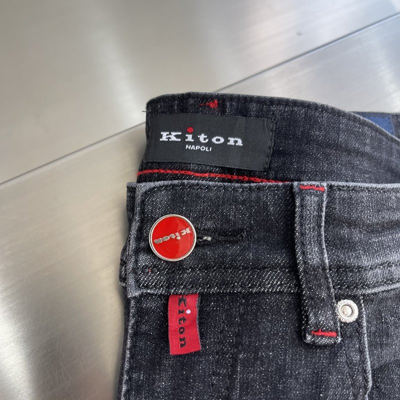 Kiton 남성 수입 원단 스트레치 데님 팬츠 001-216166