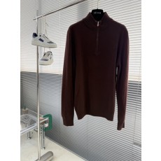 키톤 메리노 울 지퍼 반목 니트 스웨터 001-216169