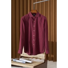 Kiton 남성 두꺼운 벨벳 셔츠 001-216174