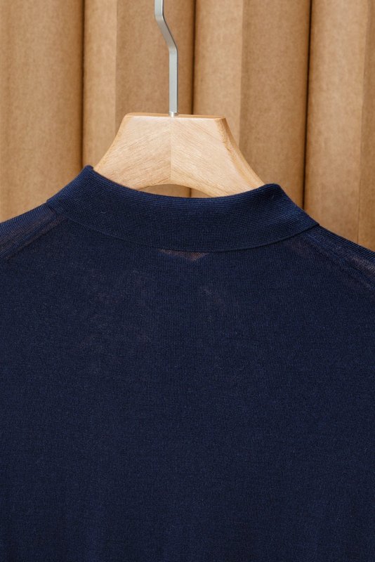 Kiton 남성 폴로 울 스웨터 001-216187