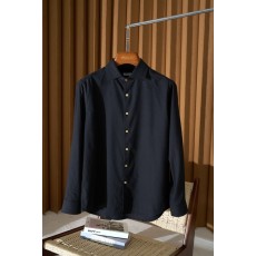 Kiton 남성 두꺼운 벨벳 셔츠 001-216192
