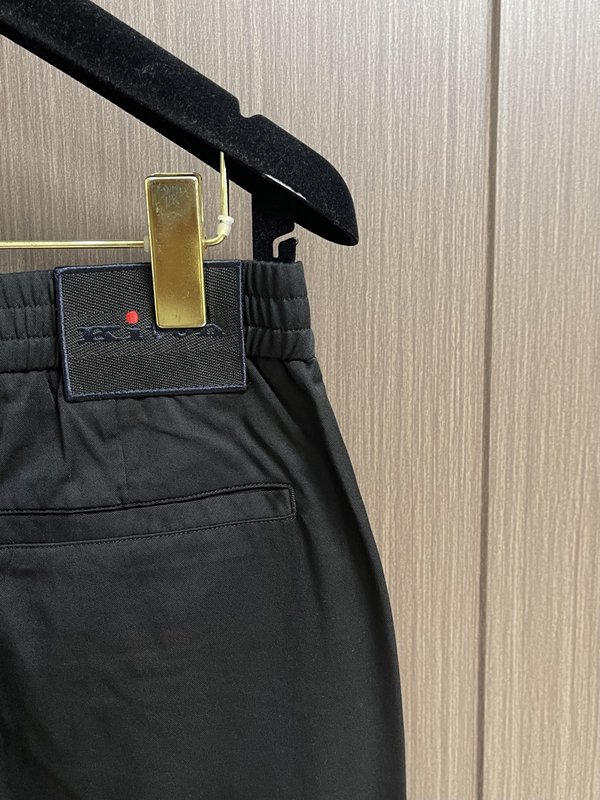Kiton 빈티지 캐주얼 슬랙스 남성용 001-216199
