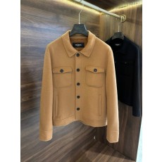 Kiton 울 캐시미어 혼방 남성 셔츠 자켓 001-216208