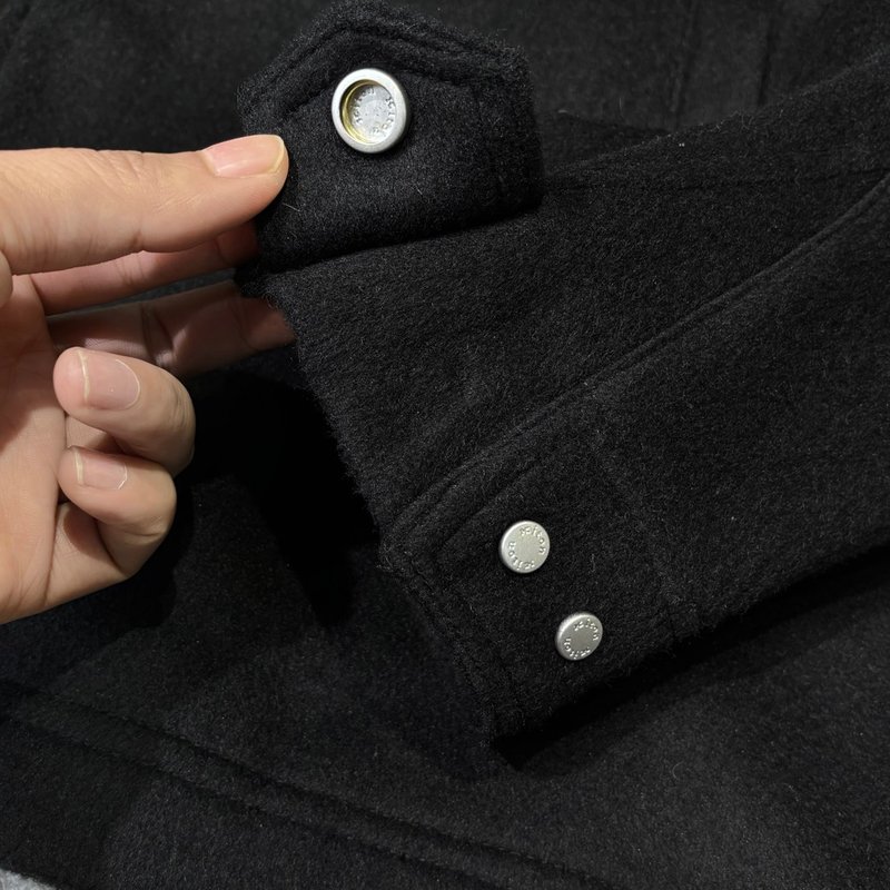 Kiton 울 캐시미어 혼방 남성 셔츠 자켓 001-216211