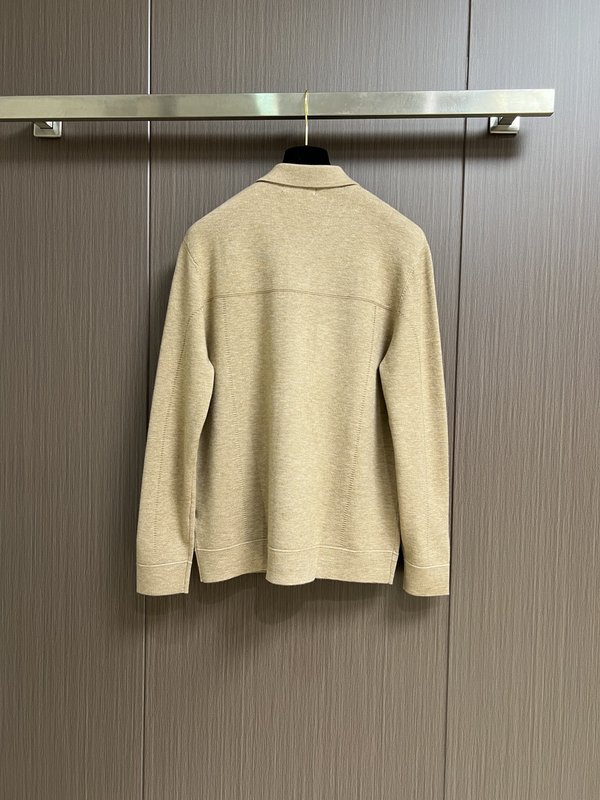 Kiton 가을 겨울 울 플립 칼라 자켓 아우터 001-216213