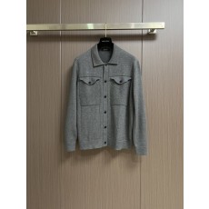Kiton 가을 겨울 울 플립 칼라 자켓 아우터 001-216214