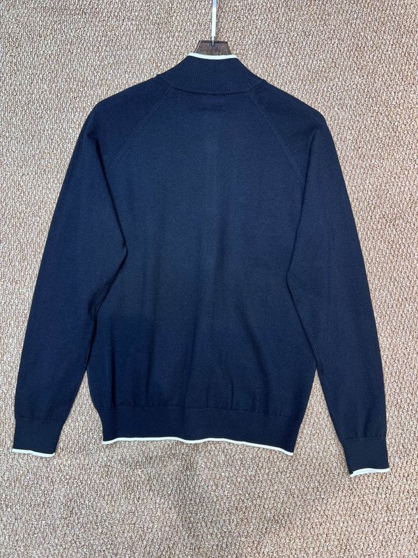 Kiton 미들 칼라 울 카디건 남성용 001-216215