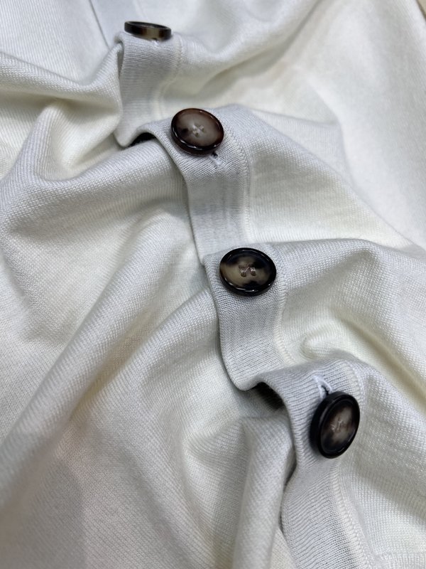Kiton 미들 칼라 울 카디건 남성용 001-216215