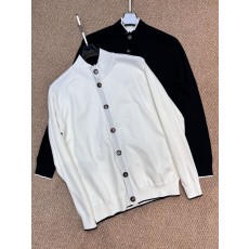 Kiton 미들 칼라 울 카디건 남성용 001-216215