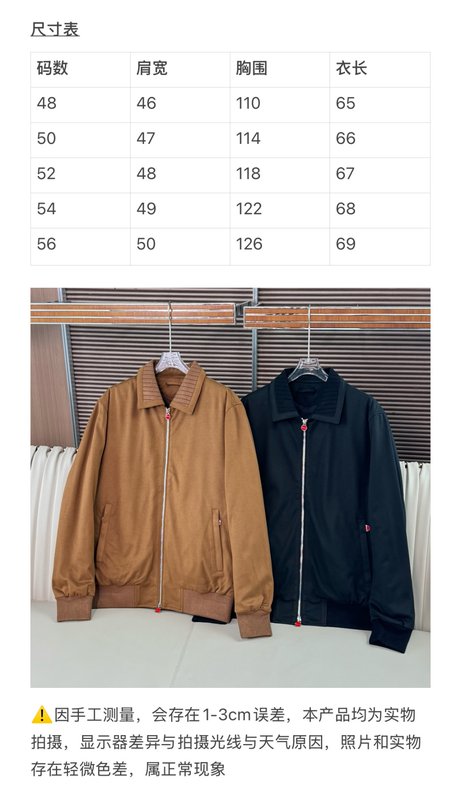 Kiton 남성 후드 자켓 다운 자켓 아우터 001-216219