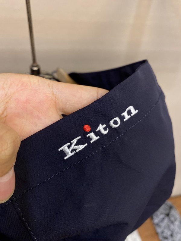 Kiton 남성 캐주얼 맞춤 자켓 아우터 001-216226