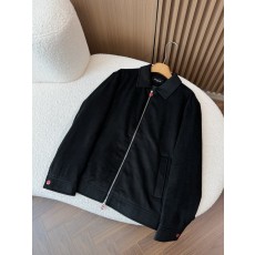 Kiton 남성 클래식 노치드 칼라 비즈니스 캐주얼 울 001-216229